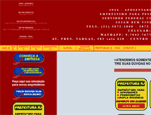 Tablet Screenshot of credcred.com.br